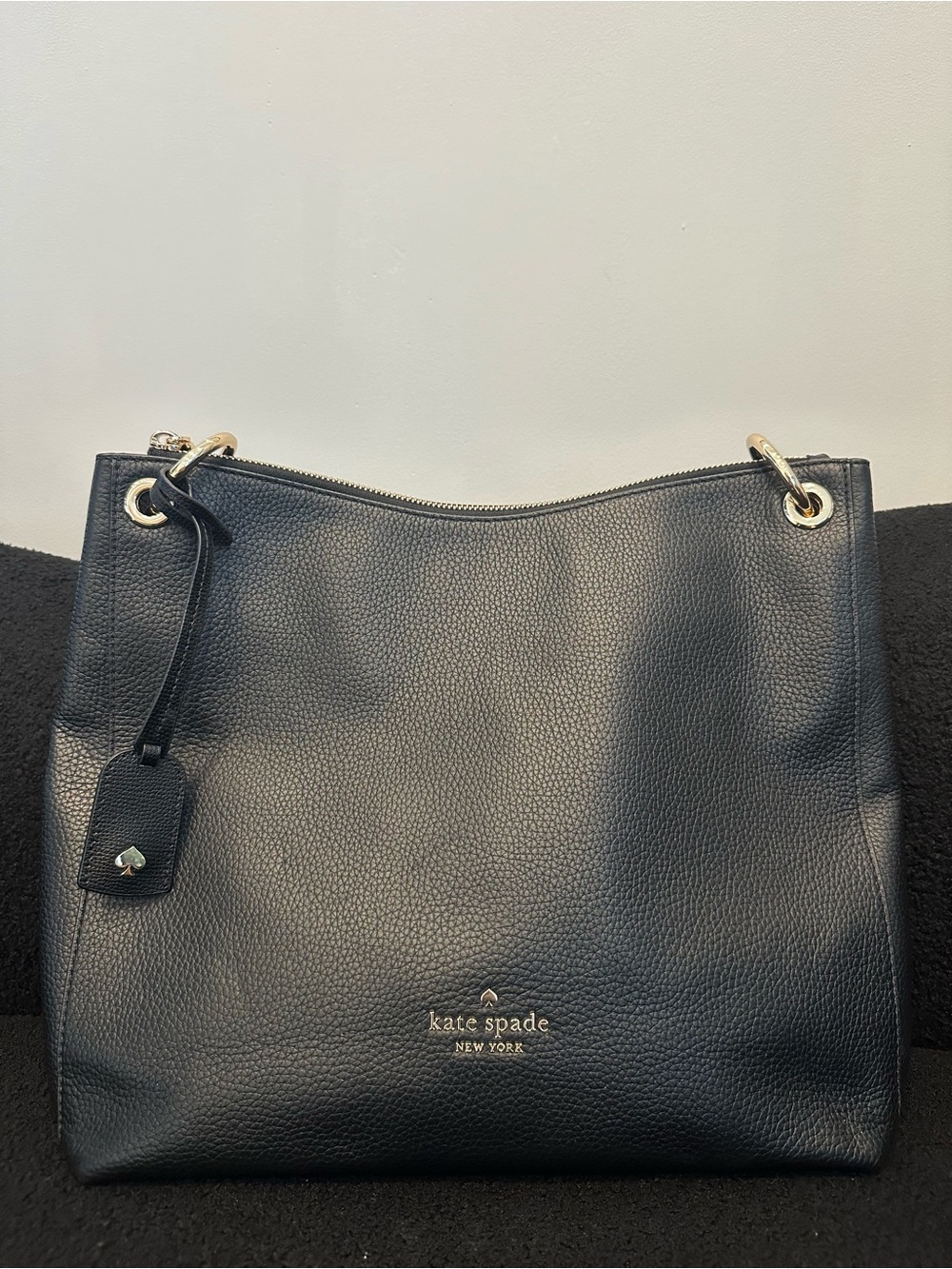 Kate Spade Black Leather Handbag